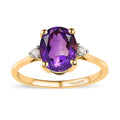 Gemstone and Diamond Twilight Trio Ring in Sterling Silver - Sticky add to cart bar