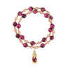 Fuchsia Tiger's Eye
