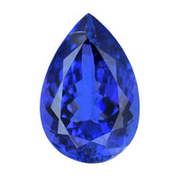 Certified and Appraised AAAA Tanzanite (Pear Free Size) 15.00 ctw