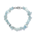 Mangoro Aquamarine Chips Bracelet in Sterling Silver (7.25 In) 60.00 ctw - Sticky add to cart bar