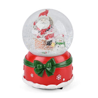 Santa wind-up Music Crystal Ball (4.13"x4.13"x5.90")