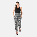 TAMSY Elephant Pattern Harem Pants with 2 Pockets - Sticky add to cart bar