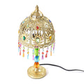 Gold Color Multi Color Acrylic Table Lamp (E26 Holder) (8.27"x8.27"x17.72") - Sticky add to cart bar