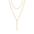 Gemella Italian 14K Yellow Gold Necklace 16-18 Inches 1.85 Grams - Sticky add to cart bar