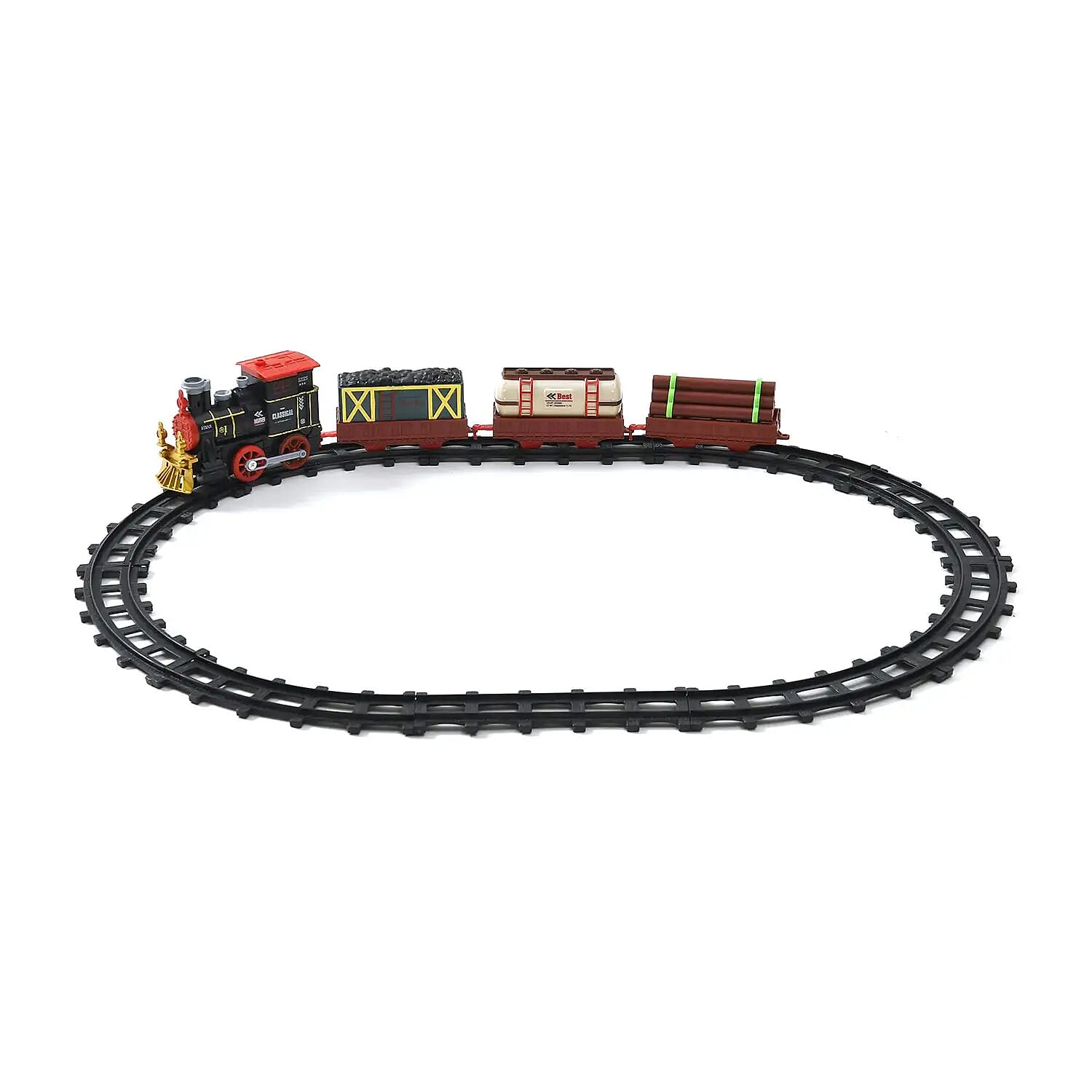 Musical Smog Train with Lights (18.11"x11.81"x2.75")