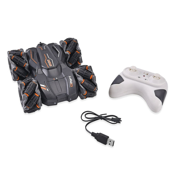 8 Channels Remote Control Double-sided Stunt Drift Car with Lights