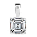 Luxoro 10K White Gold Moissanite Solitaire Pendant 1.75 ctw - Sticky add to cart bar