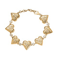 Moissanite Bracelet in Vermeil Yellow Gold Over Sterling Silver (6.50 In) 0.85 ctw - Sticky add to cart bar
