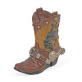 Polyresin Boot Lamp (10.03"x3.97"x8.74") - Sticky add to cart bar