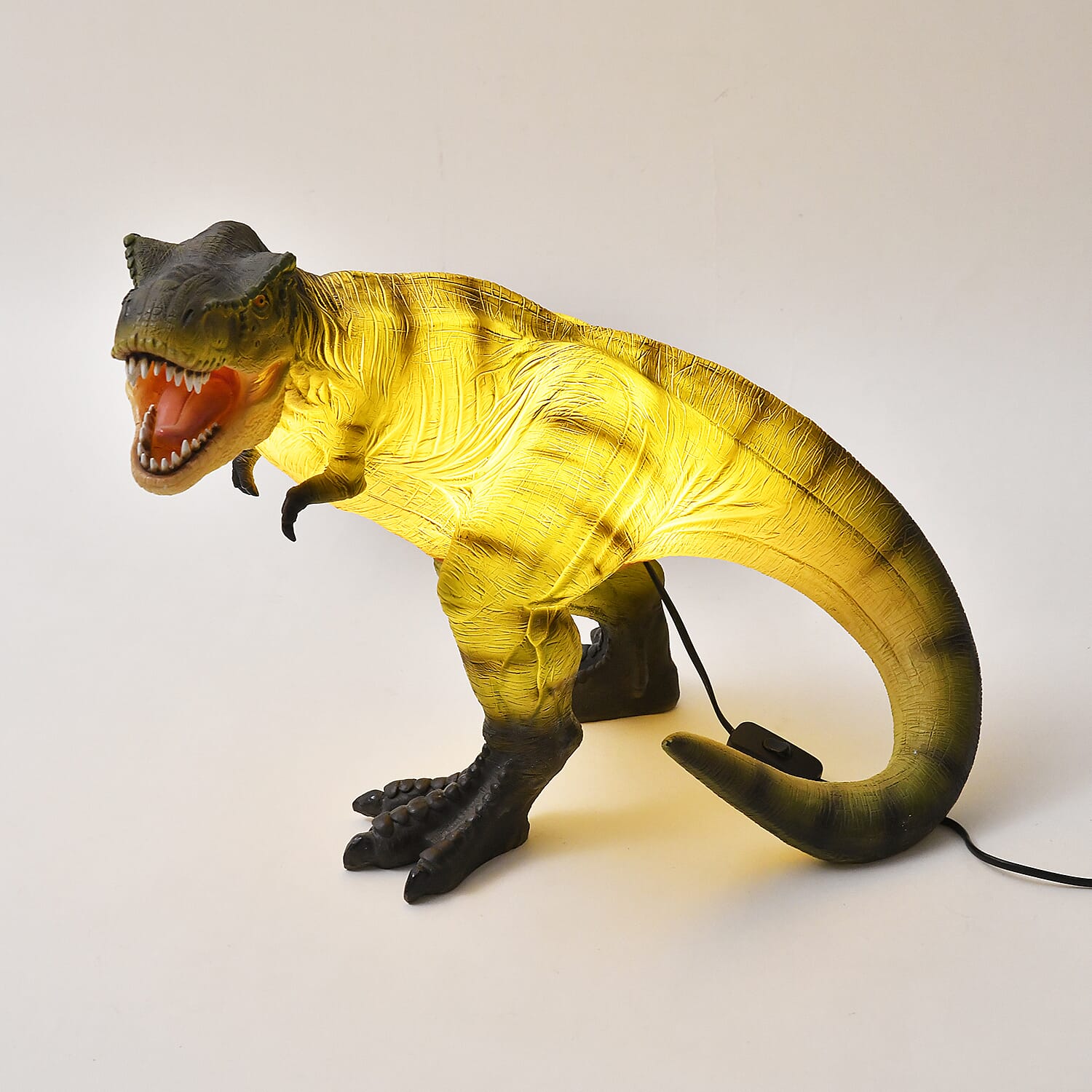 Polyresin Dinosaur Lamp (21.14"x13.22"x16.61")
