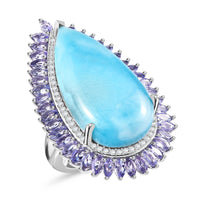 larimar-and-multi-gemstone-double-halo-ring-in-platinum-over-sterling-silver-size-10.0-31.75-ctw