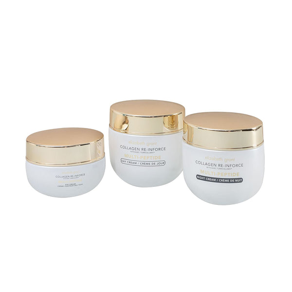 Elizabeth Grant Multi-Peptide Trio (Eye 1.7oz, Day 3.4oz, & Night