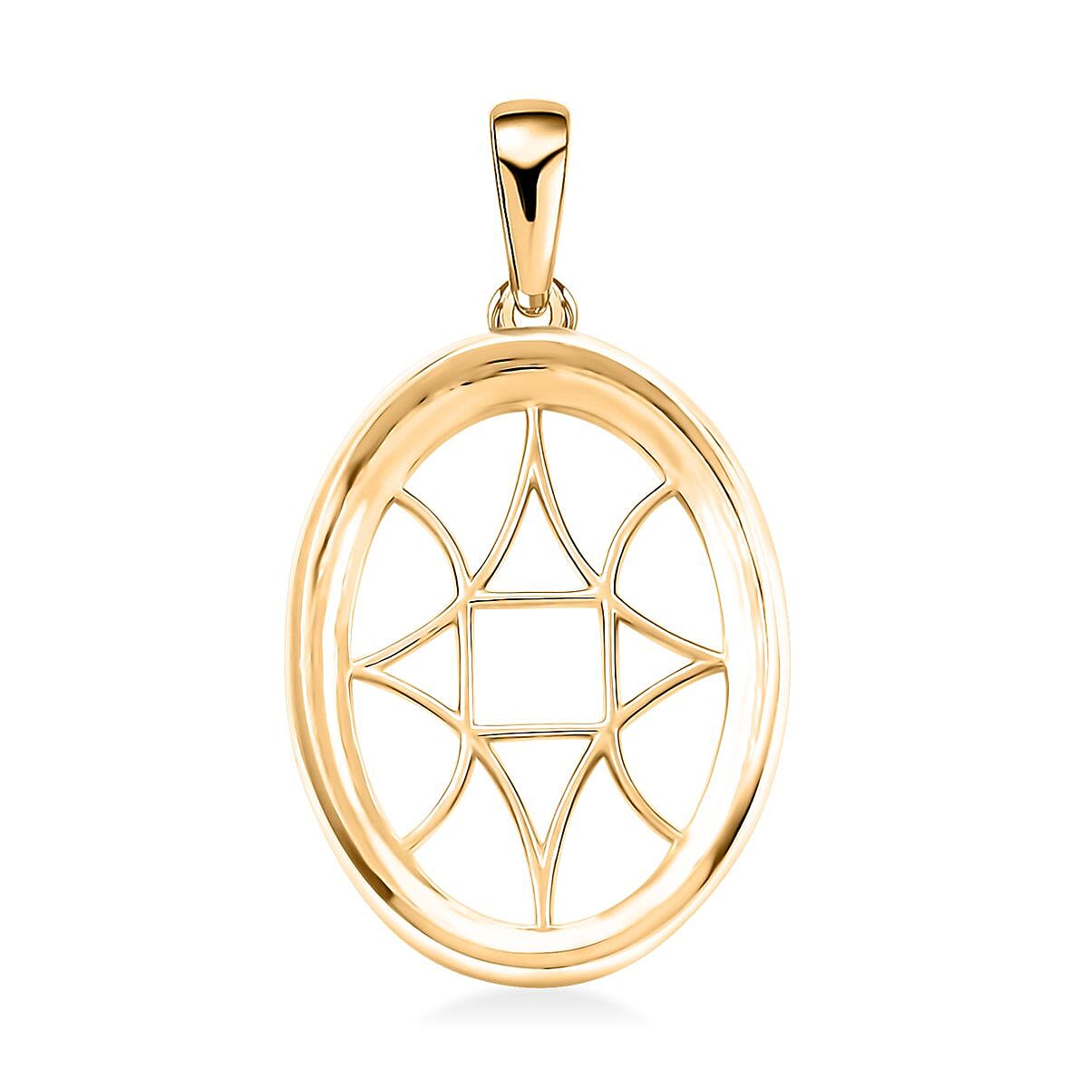 Luxoro 14K Yellow Gold Pendant 9.20 Grams