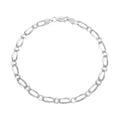 Italian Sterling Silver Link Bracelet (8.00 In) 4.40 Grams - Sticky add to cart bar