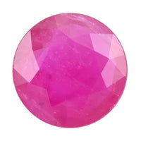 AAA Montepuez Ruby (Rnd 6mm) 1.00 ctw
