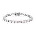 Brazilian Petalite Tennis Bracelet in Platinum Over Sterling Silver (6.50 In) 8.90 ctw - Sticky add to cart bar