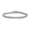Rhodium Over Sterling Silver