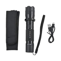 Black LED Flashlight & Stun Gun