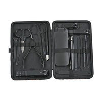 Doorbuster 20 in 1 Stainless Steel Manicure Grooming kit - Purple (6.1"x2.8"x0.98")