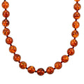 Baltic Amber Necklace, 20 Inch Necklace in Sterling Silver, Amber Jewelry For Her, Birthday Gifts - Sticky add to cart bar