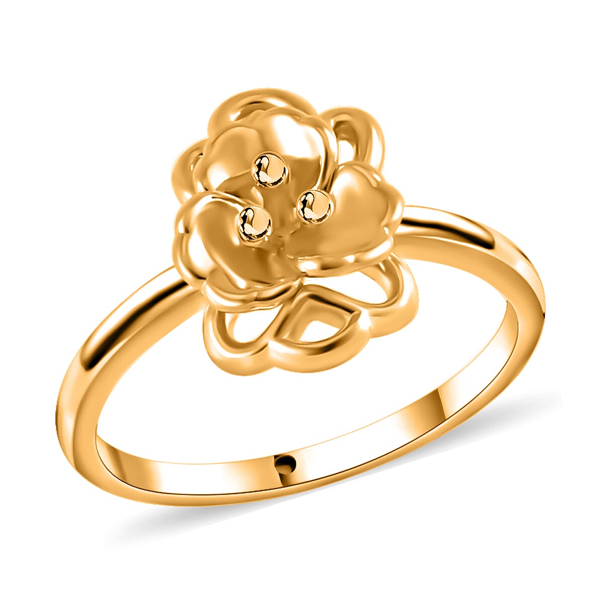 24K Yellow Gold Ring (Size 7.0) (1.35 g)