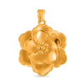 Electroform Floral Pendant in 24K Yellow Gold 3.50 Grams - Sticky add to cart bar