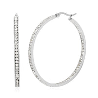 Austrian Crystal Earrings in Stainless Steel