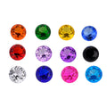 Multi Color 12pcs Decorative Crystal (1.18") - Sticky add to cart bar