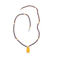 Multi Colored Amber Necklace 25 Inches in Sterling Silver - Sticky add to cart bar