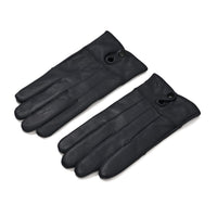 Blue Sheep Leather Gloves with first 2 fingers Screen Touch