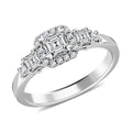 Modani 950 Platinum Diamond E-F VS Ring 5.25 Grams 0.90 ctw (Del. in 10-12 Days) - Sticky add to cart bar
