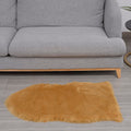 HOMESMART Brown Faux Fur Carpet (23.6"x35.4") - Sticky add to cart bar