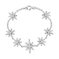 Moissanite Bracelet in Platinum Over Sterling Silver (7.25 In) 1.50 ctw - Sticky add to cart bar