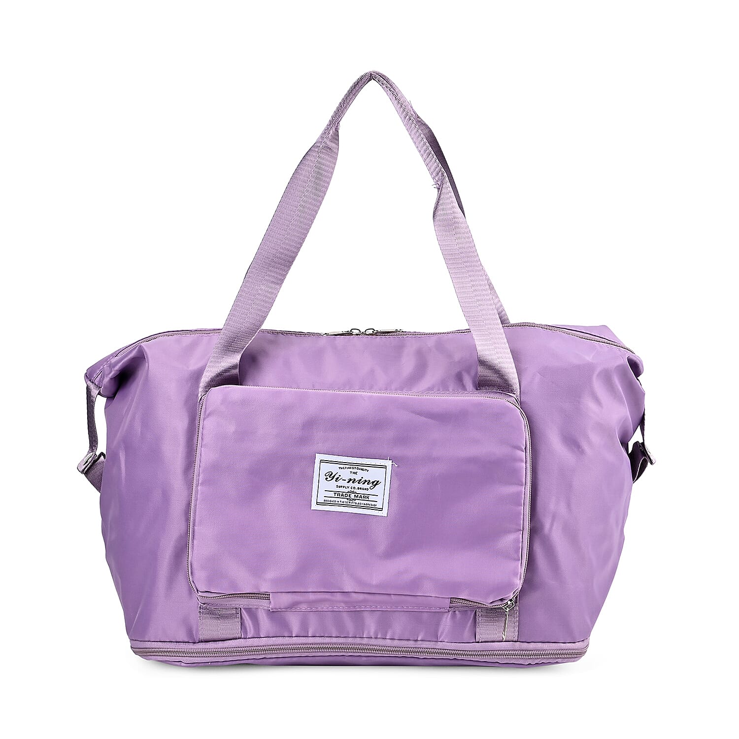 Black Foldable Travel Bag (Size 11.8*22.83/16.14*8.66 Inch)