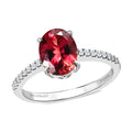 Rhapsody 950 Platinum AAAA Ouro Fino Rubellite and E-F VS2 White Diamond Ring 2.30 ctw (Del. in 7-10 Days) - Sticky add to cart bar
