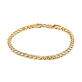 10K Yellow Gold 2.5mm Palma Chain Bracelet (7.50 In) (2.40 g) - Sticky add to cart bar