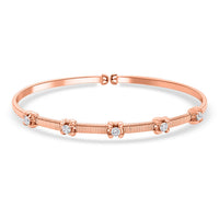 Modani AdaptGlam Diamond Wristlet 14K Rose Gold Diamond (G, VVS) (6.25 in) (7.15 g) 0.40 ctw