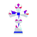 Transparent Crystal Cross - Sticky add to cart bar