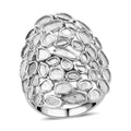 Polki Diamond Ring in Platinum Over Sterling Silver 2.00 ctw - Sticky add to cart bar