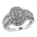 DOORBUSTER Diamond Ring in 14K Yellow Gold Over Sterling Silver (Size 7.0) 1.00 ctw - Sticky add to cart bar