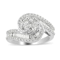 NY Closeout Diamond G-H I2 Ring in 14K White Gold 5.90 Grams 1.00 ctw - Sticky add to cart bar