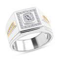Modani 14K Yellow and White Gold I-J I2-I3 Diamond Men's Ring 9.90 Grams 2.10 ctw - Sticky add to cart bar