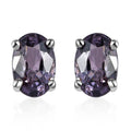 Platinum Spinel Stud Earrings in Platinum Over Sterling Silver 0.85 ctw - Sticky add to cart bar