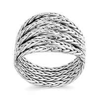 Sterling Silver Ring (Size 5.5) (8.10 g)