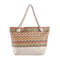 Ivory Color Tote Bag with Ribbon (20.7"x13.38"x6.29") - Sticky add to cart bar