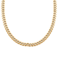 10K Yellow Gold 8.5mm Miami Cuban Chain Necklace 22 Inche27.40 Grams