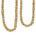 Byzantine Chain Necklace in 22K Yellow Gold 13.71 Grams 20 Inches - Sticky add to cart bar