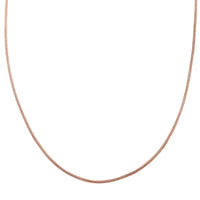 Doorbuster TLV 14K RG Over Sterling Silver Diamond-Cut Coryana Necklace (24 Inches) (10 g)