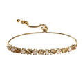 Golden Tanzanite and Ethiopian Welo Opal Bolo Bracelet in Vermeil Yellow Gold Over Sterling Silver 2.35 ctw - Sticky add to cart bar