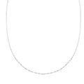 Sterling Silver Singapore Necklace (24 Inches) (2.80 g) - Sticky add to cart bar